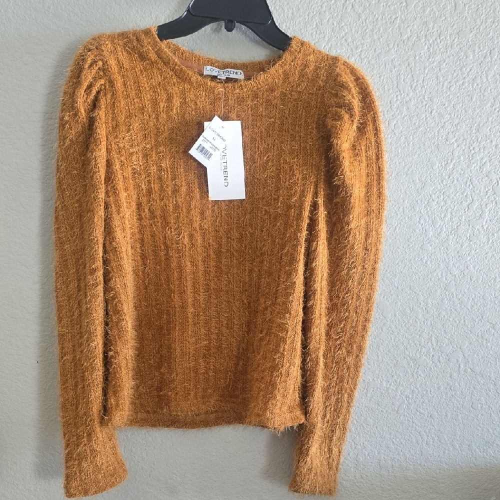 Golden Brown Women's Sweater